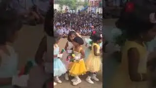 My daughter's Christmas celebration at school #shorts #short #shortvideo #shortsvideo