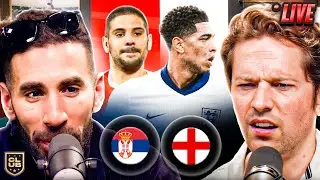 SERBIA 0-1 ENGLAND | THE CLUB LIVE