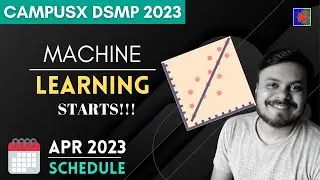 April Schedule | CampusX Data Science Mentorship Program 2023