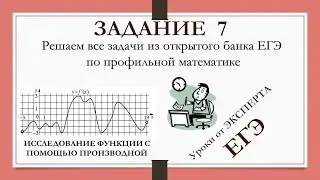 ЗАДАНИЕ 7_ИССЛЕДОВАНИЕ ФУНКЦИИ С ПОМОЩЬЮ ПРОИЗВОДНОЙ