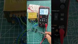 AC to DC Converter Circuit with Diode Connection - Step by Step Tutorial #shorts