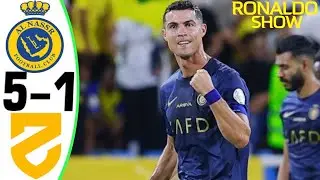 Al Nassr vs Al-Hazem 5-1 - All Goals and Highlights - 2023 💥 RONALDO & MANE