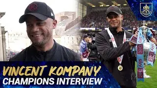 Vincent Kompanys Balcony Interview | 🏆 | Champions 2022/23