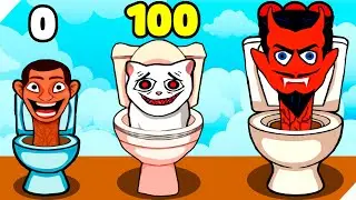 НОВЫЕ СКИБИДИ ТУАЛЕТЫ, ВЫЖИВАНИЕ! Toilet Monster Run