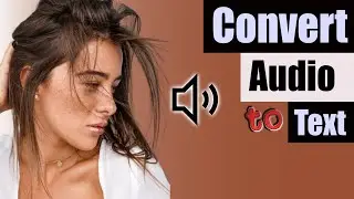 🔉 CONVERT AUDIO to TEXT for FREE | NO Installation required