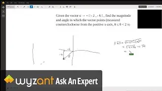 Finding the direction and magnitude of a vector