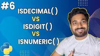 String Numeric Functions | Python Basics #6