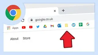 Google Chrome Tutorial: Save Bookmarks as Icons Only