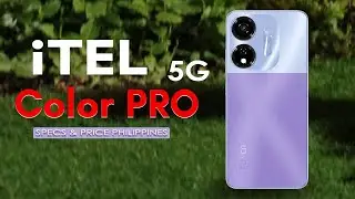 itel Color Pro 5G - Changing color back panel, specs and price in Philippines