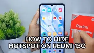 How To Hide Hotspot On Redmi 13c