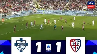 Como-Cagliari [1-1] | Lega Serie A 2024/25 | Highlights della Partita !