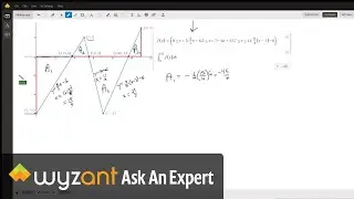 Calculate the definite integral of a piecewise function (each piece a line segment) using geometry.