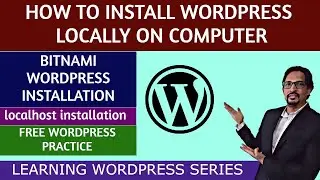 How to install WordPress on PC or laptop | Bitnami WordPress Installation