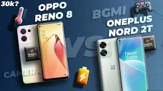 RENO 8 vs NORD 2T | Detailed Comparison | BGMI TEST | This was Unexpected | [In HINDI]