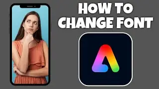 How To Change Font In Adobe Express App | Adobe Express Tutorial