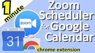 How to Schedule a Zoom Meeting from your Google Calendar - Distance Learning