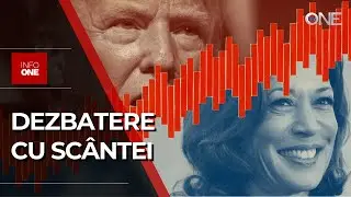 INFO ONE - PRIMA DEZBATERE ELECTORALĂ TELEVIZATĂ DINTRE HARRIS ȘI TRUMP