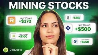 Top LARGEST Bitcoin Mining Stocks To Watch in 2024!!