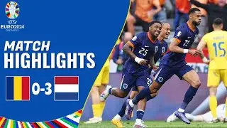 Romania vs Netherlands | 0-3 | Highlights | UEFA Euro 2024 | netherlands vs romania