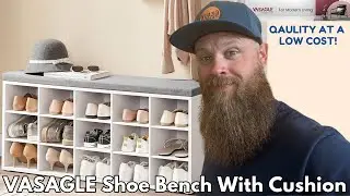 VASAGLE Shoe Bench REVIEW: Is this Storage Bench Worth Buying?