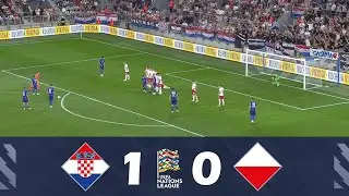 Croatia vs. Poland [1-0] | UEFA Nations League 2024/25 | Match Highlights !