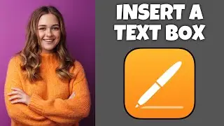 How To Insert A Text Box In Pages | Step By Step Guide - Pages Tutorial