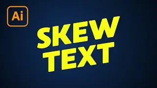 How to Skew Text in Illustrator