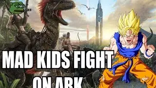 CRINGE KIDS GET IN FIGHT OVER ARK on XBOX ONE - ARK Funny Moments as an Admin