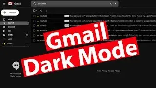 How To Enable Dark Mode On Gmail For Windows Pc & Mac