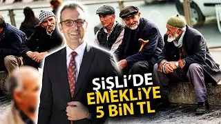 Şişli Belediye Başkanı Emrah Şahandan emeklilere 5 Bin TL nakdi yardım!