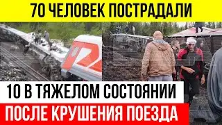 СРОЧНО! ПАССАЖИРСКИЙ ПОЕЗД СОШЕЛ С РЕЛЬСОВ В КОМИ