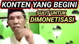 STOP  bikin konten begini bisa gagal monetisasi