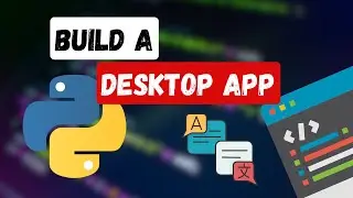 Build a Python Desktop Application in Minutes | Python GUI tutorial | Code with Josh