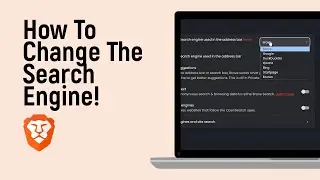 How to Change The Search Engineon Brave Browser [easy]