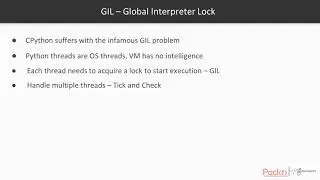 Concurrent Programming in Python: Limitations Imposed by GIL| packtpub.com