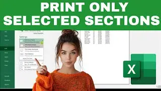 How to Print Only a SPECIFIC SECTION of an Excel Spreadsheet