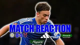 Isaac Sinclair vs Kidderminster Harriers | Reaction | Vanarama National League North