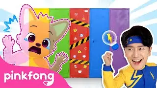 💥 Surprise Magic Lockers | 🌈 Learn Colors | Super Solver Sammy | Pinkfong Baby Shark Kids Song