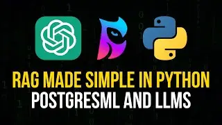 RAG in Python Made Easy with PostgresML