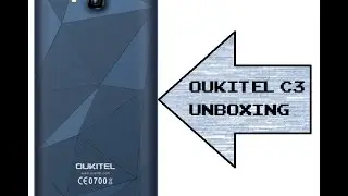 Oukitel C3 Unboxing : 60€ China Smartphone mit Android 6.0