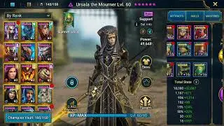 Ursala the mourner new build. Rocking Reflex @Raid Shadow Legends