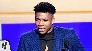 Giannis Antetokounmpo EMOTIONAL SPEECH - Most Valuable Player Award - 2019 NBA Awards