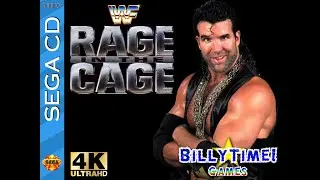 WWF Rage In The Cage – No More Tug of War SEGA CD Playthrough with Razor Ramon (4K/60fps)