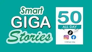 How to Register Smart Giga Stories 50 for 3 Days IG+FB+TikTok