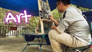 Daily Vlog | Hanoi| Painting Interest with Jacky