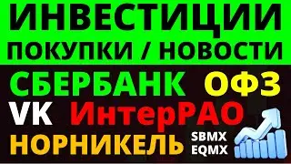 Какие купить акции? Сбербанк Норникель ОФЗ ИнтрерРАО VK Как выбирать акции? ОФЗ Облигации Дивиденды