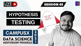 Session 45 - Hypothesis Testing Part 1 | DSMP 2023