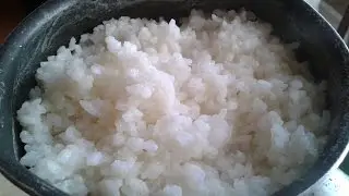 cara mudah memasak nasi; tanpa rice cooker