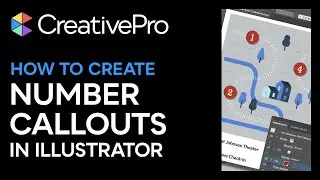 Illustrator: How to Create Number Callouts (Video Tutorial)