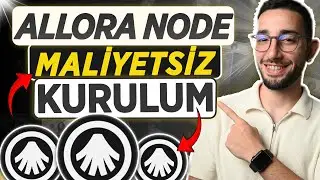 35M$ Yatırım Almış Allora Projesine Maliyetsiz Node Kur Airdrop Kazan ! l Allora Node Basit Rehber